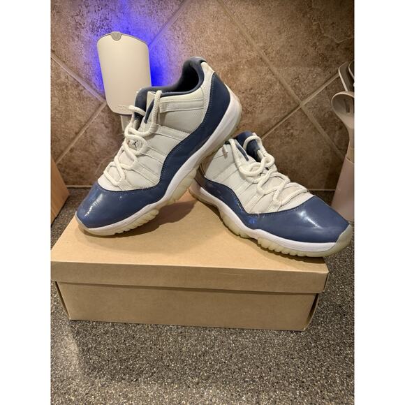 Size 10 Nike Air Jordan 11 Retro Low Diffused Blue FV5104-104 Replacement Box main image 7